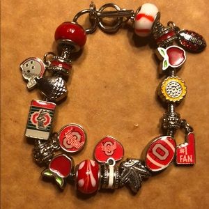 Ohio State Buckeyes Charm Bracelet - "Fall."